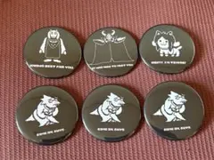 Undertale 缶バッジ　ほぼコンプリート品18個まとめ売り　サンズ等... 2025年最新】undertale 缶バッジの人気アイテム - メルカリ