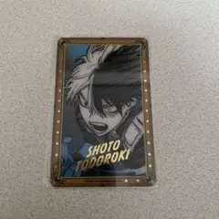 僕のヒーローアカデミア ヒロアカ 原画展 箔押しクリアカードコレクション 轟焦凍