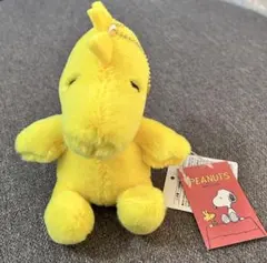 スヌーピー　ピーナッツ　ウッドストック　黄色　イエロー　ぬいぐるみ　マスコット