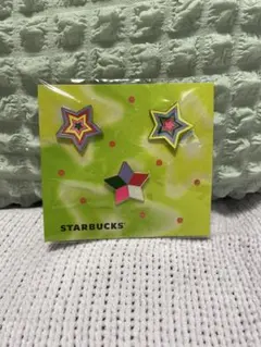 Starbucks ホリデー2023 ピンバッチセット スター