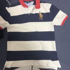 【専用】POLO Ralph Laurenネイビーホワイトポロシャツビックポニー