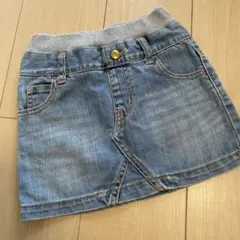 Lee デニム　ゴム入りミニスカート