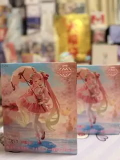 早い者勝ち！再入荷！未開封 桜ミク AMP+ フィギュア 2体セット 初音ミク