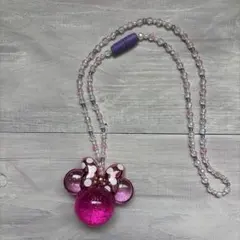 【訳あり】 ディズニー　ミニー　光るおもちゃ　ネックレス