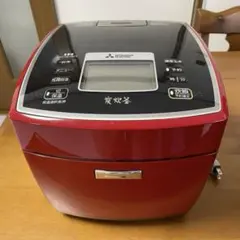本日まで取説付 一升炊 三菱 IH ジャー炊飯器1.8L NJ-XE18E5-Rのサムネイル