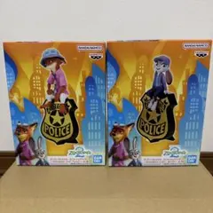 ズートピア2 モニタートップフィギュア　2種