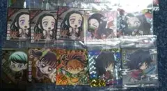 鬼滅の刃　ウエハース　カード　ステッカー　12枚セット