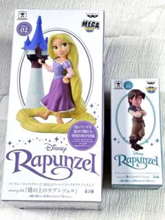 ディズニーキャラクターズMEGA フィギュア塔の上のラプンツェル　フリンライダー