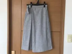 GU(ジーユー) ロングスカート グレー S