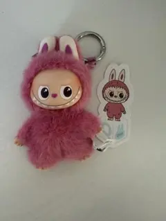 POPMART LABUBU PIN FOR LOVE イニシャル Q ラブブ
