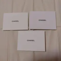 4点　シャネル　CHANEL　メッセージカード