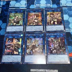 ヒータ　水霊使いエリア　闇霊使いダルク　光霊使いライナ風霊使いウィン　6枚