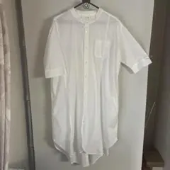 《美品》ドラッグストアーズ　fu-ai スタンドカラーシャツチュニック