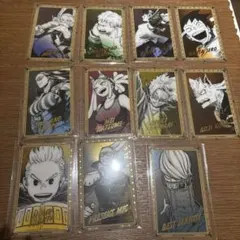 僕のヒーローアカデミア　原画展　箔押しクリアカードコレクション