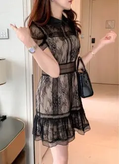 DHOLIC レースワンピース