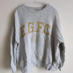 【Samansa Mos2】ゆったり　グレースウェット　ロゴトレーナー