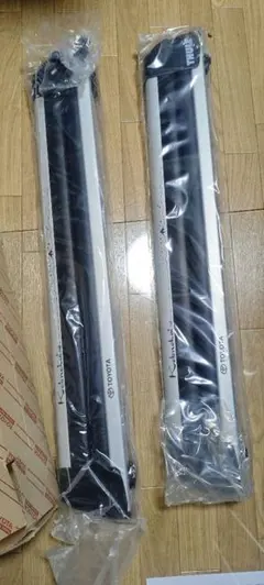トヨタ純正THULE ルーフキャリアスキースノーボード