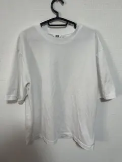 UNIQLO U ホワイト L Tシャツ　エアリズム ユニクロ