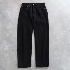 後染め USA製 90s Levi's 501 ブラックデニム W33 L32