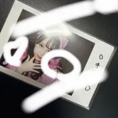 FRUITS ZIPPER 松本かれん 直筆クリスマスコメントチェキ - メルカリ