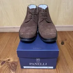 PANELLI スエード チャッカブーツ ブラウン 42 - メルカリ