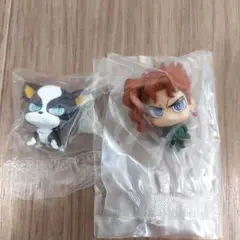 ジョジョコレ　カプセルフィギュアコレクション 花京院典明　イギー　2種セット