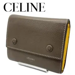 2026年最新】CELINE セリーヌ ヴィンテージレザーウォレットの人気