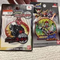 バンダイ 仮面ライダーワッペン　2種