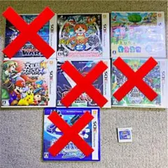 3DSソフトまとめ売り　5点