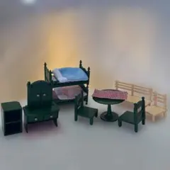 レア ！ 初期 シルバニア 家具 セット おまけ付き
