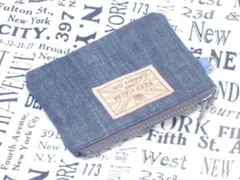 デニムリメイクポーチ　№　1688