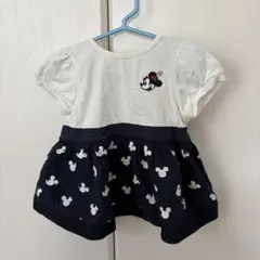 【Disney】総柄ドッキングパフT プティマイン　petit main