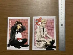 進撃の巨人　サンリオ　カード　エレン　ライナー