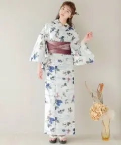 Dita浴衣5点セットフリーサイズ/花鳥風月未使用新品 【完全完売品】