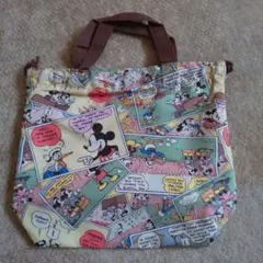可愛らしいディズニー#ミッキーマウス#ドナルド # 手提げ袋# エコバッグ
