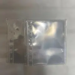 あき様専用A7 リフィル 20枚 シール帳 袋タイプ 6穴 クリアポケット