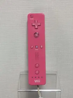 【美品】Nintendo Wii リモコン モーションプラス ピンク