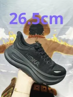 HOKA ONE ONE BONDI 9 新品未使用 26cm Hoka OneOne Bondi 9 スニーカー 26cm ブラック - メルカリ