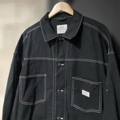 COEN×SMITH'S オーバーサイズワークジャケット M 短丈 ブラック
