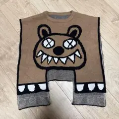 くま　ポンチョ