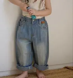 chaisy_style 大人気　デニム　キッズ 130 チェイシースタイルのサムネイル