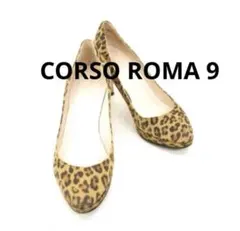 CORSO ROMA（コルソローマ） レオパード ハイヒールパンプス サイズ37のサムネイル