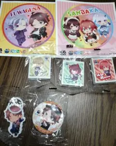 【にじさんじ】くら寿司 ビッくらポン＆ステッカー ふわぐさ、さんばか他