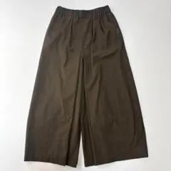 JOURNAL STANDARD ツイル タックキュロット　ブラウン　36