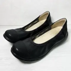 【美品】ラックラック 空飛ぶパンプス 24cm 軽量 黒