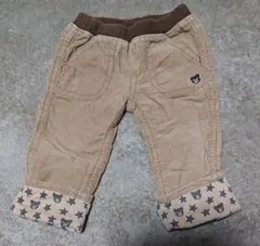 DUBLE.B コーデュロイパンツ 90