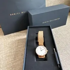 Daniel Wellington 腕時計 ゴールド メッシュベルト　付属品付のサムネイル