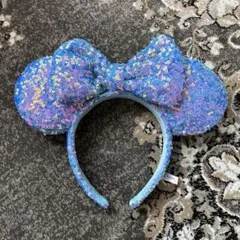 【タイムセール】ディズニー カチューシャ 水色