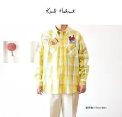Karl Helmut（カールヘルム）マルチ・ワッペン　チェックシャツM