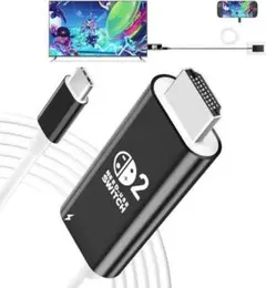 Switch 2 ドック【「21.2.0」対応】 純正直接に TV 出力 Hd*